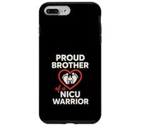 NICU Hermano Prematuro Hermano Mayor Hermana Mayor Milagro Familia Carcasa para iPhone 7 Plus/8 Plus