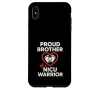 NICU Hermano Prematuro Hermano Mayor Hermana Mayor Milagro Familia Carcasa para iPhone XS Max