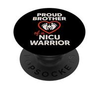 NICU Hermano Prematuro Hermano Mayor Hermana Mayor Milagro Familia PopSockets PopGrip Adhesivo
