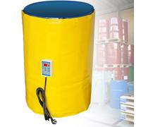 Nicvrea Calentador para Bidones IBC de 55/275 Galones, para Tanques IBC de Plástico, Manta Calefactora de 2000 W/4000 W, Cinta Calefactora para Bidones Yellow-1000L