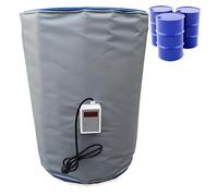 Nicvrea Calentador para Bidones IBC de 55 Galones/275 Galones (108 litros), Manta Calefactora de 2000 W/4000 W, Cinta Calefactora para Bidones, para depósitos de Plástico IBC Grey-200L
