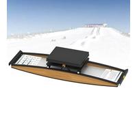 Nicvrea Máquina de Ejercicios de Esquí, Simulador de Esquí, Elíptica 3D, Equipo para Entrenamiento de Fuerza y Equilibrio, Carga de 150 Kg, para Cintura, Abdomen y Piernas