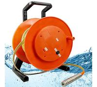 Nicvrea Medidor de Nivel de Agua, medidor de Nivel de Aguas subterráneas, medidor de Profundidad de Pozo de 10 a 300 m, indicador de Nivel de Agua de Pozo con sonda Fija y Cinta de Acero 20m(65ft)