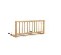 Nidalys - Barrera Infantil de 90 cm, Madera Natural: asegura el sueño de tu Hijo
