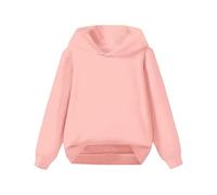 Nidddiv 720 Niños Children's Middle and Large Children's Autumn Solid Color Suéter con Capucha Sudadera con Capucha, Rosa., 9-10 años