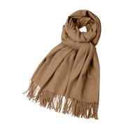 Nidddiv Bufandas Para Hombres Forro Polar Color Sólido Imitación Bufanda Versatile Forro Polar Bufanda Cálido Shawl Niños Gorro Bufanda Conjunto Niñas, marrón, A