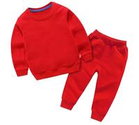 Nidddiv Daddys Girls Outfit - Conjunto de sudaderas para niñas y niñas, color liso, algodón, manga larga, cuello redondo, sin niños 86, RD1., 8-9 años