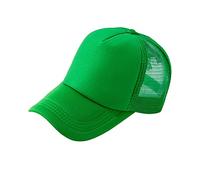 Nidddiv Gorra para papá para mujer, hombre, deporte, degradado, transpirable, playa, ajustable, gorra de béisbol, gorra de béisbol para hombre, verde, Talla única