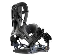 Nidecker - Fijaciones snowboard - Flow NX2 Carbon Black de Nylon - Talla 37-41 - Negro Negro 37-41