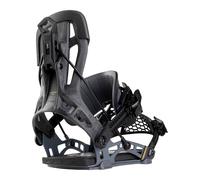 Nidecker - Fijaciones snowboard - Nx2-Carbon Hybrid Black de Aluminio - Talla XL - Negro Negro XL