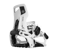 Nidecker - Fijaciones snowboard - Supermatic White de Nylon - Talla 35,5-37,5 - Blanco Blanco 35.5-37.5