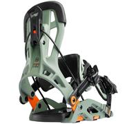 Nidecker Flow Fuse Fusion Botas Fijación para Snowboard Caqui Verde Unisex Nuevo