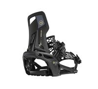 Nidecker OG Supermatic Fijaciones de Snowboard - Sistema de Apertura automática con Respaldo Alto reclinable - M - Black