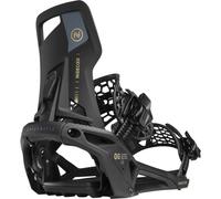 Nidecker Supermatic Snowboard - Fijación automática Universal, con Doble Entrada - Cómoda y fiable como una fijación clásica de Dos Correas - Negro