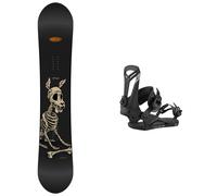 Nidecker - Packs (snowboard + fijaciones) - Pack Sensor Mons 2026 - Negro Negro 154 cm.162 cm