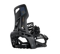 Nidecker Supermatic Snowboard - Fijación automática Universal, con Doble Entrada - Cómoda y fiable como una fijación clásica de Dos Correas - Negro