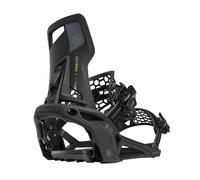 Nidecker Supermatic Snowboard - Fijación automática Universal, con Doble Entrada - Cómoda y fiable como una fijación clásica de Dos Correas - Negro