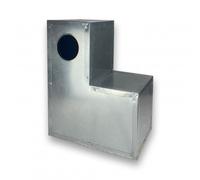 Nido con refuerzo para loros grises - Modelo: Puerta Izquierda