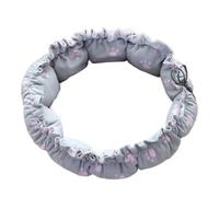 Nido creativo suave y cálido de doble uso ajustable para mascotas, cojín para gatos, cachorros, suministros para mascotas (estampado rosa, 70 cm)