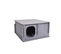 Nido de árbol para gatos Laberinto for gatos, túnel for gatos, nido for gatos, marco de escalada, agujero de taladro for escondite, tablero rascador for gatos, juego de rompecabezas Fácil de montar(A)