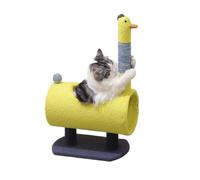 Nido de árbol para gatos Marco de escalada for gatos, poste rascador de Sisal pequeño, estante for gatos, tablero rascador for gatos, juguete for gatos, nido duradero for gatos Fácil de montar(C)