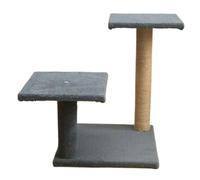 Nido de árbol para Gatos Tabla For Rascar Gatos, Molinillo De Garras, Suministros For Gatos, Columna De Escalada For Gatos De Juguete, Marco De Escalada Vertical De Sisal For Gatos Fácil de Montar(Blu