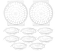 Nido de Cría de Aves de Plástico Blanco 10 Piezas Seguro para Huevos