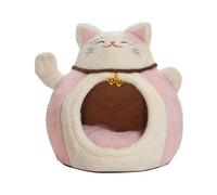 Nido De Gato Calentado - Pequeña Casa Con Forma De Cúpula, Descanso Invernal Interior, Período De Recuperación | Semi-cerrada Para Mascotas, Relajarse En Un Cómodo Apartamento, Usa