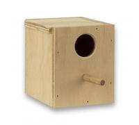 Nido de madera para exóticos - Modelo: Puerta Superior Izquierda