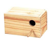 Nido de Madera para periquitos y agapornis