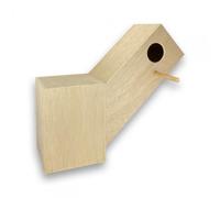 Nido de madera para vencejos - Modelo: Puerta Trasera Izquierda