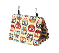 Nido de pájaro, cueva, cama, casa de campaña, hamaca colgante, jaula escondite para loro, periquito, cacatúa, hámster, hamaca para pájaros para periquitos