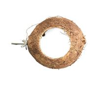 Nido de pájaro de concha de coco - Escondite natural para loros, periquitos, cacatúas, mascotas pequeñas