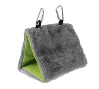 Nido de pájaros gruesos, cama de invierno, cobertizo, hamaca colgante, tienda de campaña de felpa para hámster, pequeñas mascotas, loros, casas de pájaros para colgar al aire libre