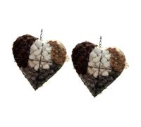 Nido de pájaros Recargable, corazón, paraísos de pájaros, anidación para Espacio Aire, Hecho a Mano, Incluye Fibras Naturales, Regalo para Amantes de Las Aves, casa de colibríes