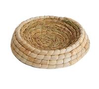 Nido de pájaros Tejidos A Mano Hojas De Pero E Incubación En Cama De Paja Patio De Cría para Paloma/Conejo/Paloma/Chinchillas/Cerdos