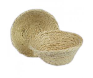 Nido de sisal para canarios - Mediciones: 9 x 4 cm