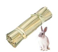 Nido de túnel de hierba, pequeño canal para mascotas, juguetes para animales pequeños, túnel de hierba para hámster, conejo, escondite, ropa de cama tejida a mano, juguetes para masticar