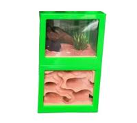 Nido Hormigas Casa Insectos Pet Caja De Alimentación para Hormigas, Nido, Granja, Aprendizaje Científico, Experimento, Educación, Castillo, Juego Ciencias Kit Hormiguero