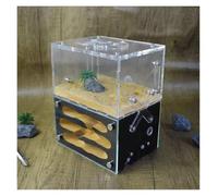 Nido Hormigas Casa Insectos Pet Castillo De Hormigas, Imitación Original, Ecológico, Nido Hormigón, Taller, Casa, Granja Kit Hormiguero(Black)