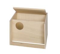 Nido para grandes loros Nobby con barra de aterrizaje 30 x 20 x 28 cm