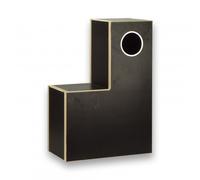 Nido para loros de Senegal - Modelo: Puerta Trasera Izquierda