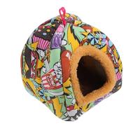 Nido para Mascotas pequeñas Nido pequeño for Mascotas, Cama Colgante for Ratas, Cama for hámster de Invierno, Cama for Erizo, Hamaca for pájaros y Mascotas, 1 Unidad