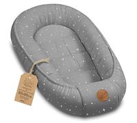 Nido suave y mullido para Bebé - calentito portátil y acogedor para Recién Nacido - arropador cómodo en Cuna Moisés Cochecito Habitación Viaje 90x50 cm Galaxia