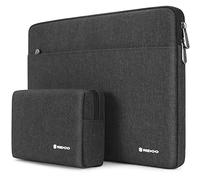 NIDOO Funda protectora de 17,3 pulgadas para portátil con bolsa de accesorios para Lenovo Legion 5 Y540 / Acer Chromebook 317 / HP Gaming Pavilion 17 470 / Dell MSI, gris oscuro
