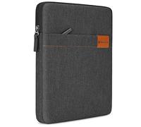 NIDOO Funda resistente al agua para portátil de 8 pulgadas, bolsa de protección portátil para iPad mini 6 de 8.3 pulgadas, iPad mini de 7.9 pulgadas, MatePad T 8 edición infantil, gris oscuro