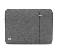 nidoo resistente al agua ligera funda para portátil 11 Tablet maletín portátil bolsa protectora con cremallera bolsa de ordenador piel Cover para MacBook Air de 11,6, color gris