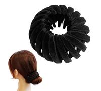 Nidos De Pájaro Clip Para Cabello Mágico, Placa Nidos Pell Cola Caballo, Pelos Terciopelo Expandible Clips Para Peluqueros Lana Colas Caballos Retráctil, Paras Mujeres Y Niñas
