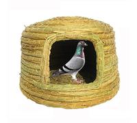 Nidos para PáJaros Jardín al Aire Libre Nido de pájaro, Loros, Palomas y pájaros descansando y criando Lugar, pájaros de Tejido a Mano Natural (Size : 23x16cm)