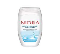NIDRA | Gel de ducha hidratante, con leche hidratante y proteínas de la leche, dermatológicamente testado, Made in Italy, 250 ml